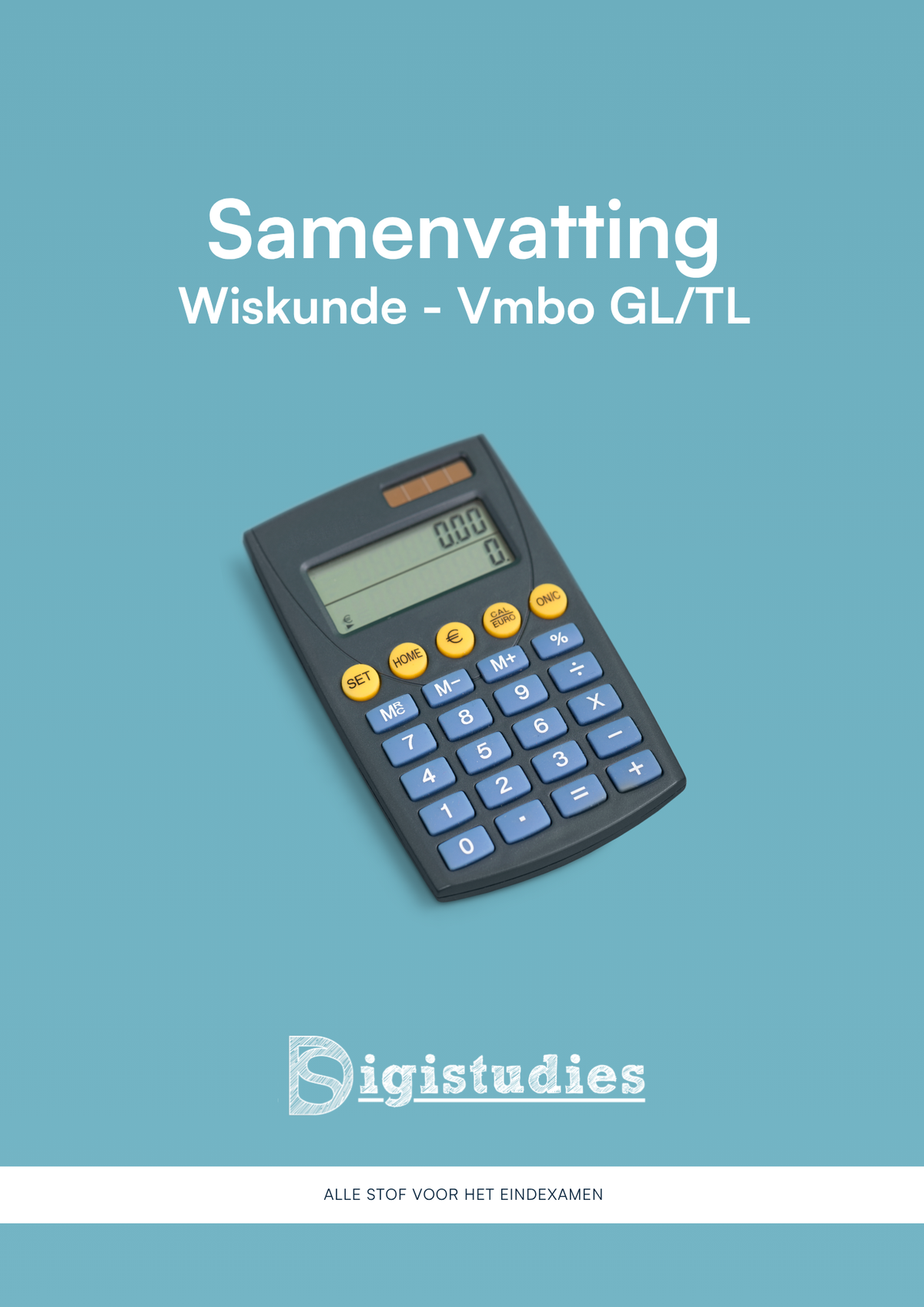 Omslag samenvatting Wiskunde vmbo-gl/tl