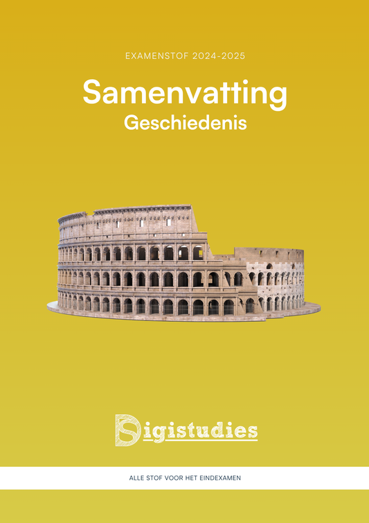 Omslag samenvatting Geschiedenis