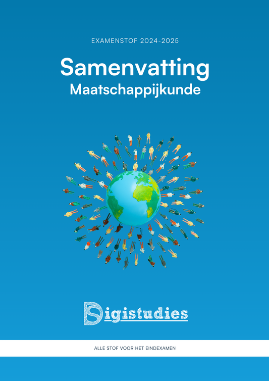 Omslag samenvatting Maatschappijkunde